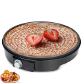 Elektrischer Crpe-Maker 1000W Backen Crpe-Pfannkuchen-Maker Antihaft-Pizza-Pfanne 12-Zoll-Crepe-Maker elektrisch